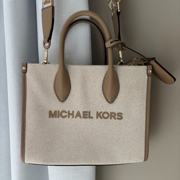 Michael Kors Small Canvas Tote Mirella - Picture 1 of 9